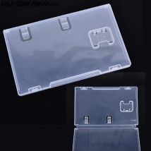 Custodia per carte da gioco Scatola porta cartuccia trasparente Shell per Switch NS con supporto per libro per copertina inserita