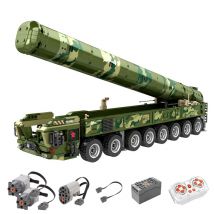 Auf Lager moc Militär rc 41 ballistisches Raketen fahrzeug 41 Bausteine Ziegel Montage Modell Spielzeug für Kinder Geschenkset