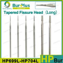 WAVE Frese in metallo duro dentale Trapano per odontoiatria Testa conica per ragade Fresa lunga a bassa velocità 2.35mm HP699L HP700L HP701L HP702L HP703LHP704L