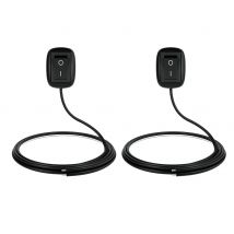 Interruttore universale per auto con cavo 60cm/100cm interruttore di scollegamento batteria DC 12V/24V tipo pasta Mini interruttore per fendinebbia luci al Neon