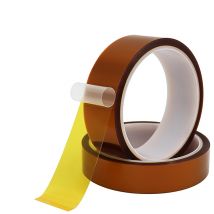 10 m/Rolle, 0,1 mm dickes Hochtemperatur-Klebeband, hitzebeständiges doppelseitiges Polyimid-Kapton-Klebeband