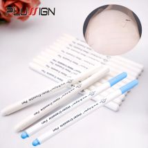Plussign 6Pcs12Pcs Wholesale Water Erasable Fabric Marking Pen For Wig Caps Hairnet Magic Blue White Water Erasabl Fabric Marker