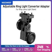 Neewer Adjustable Ring Light Converter Adapter for Ring Lamp Light Stand, Standard Annular Adapter Made of Durable Plastic