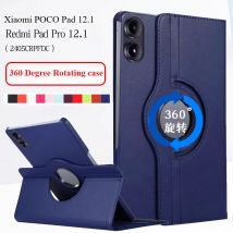 Custodia girevole a 360 gradi per Xiaomi Redmi Pad Pro 12.1 Custodia per tablet Coque Xiaomi Poco Pad 12.1 Custodia Redmi Pad Pro 2024