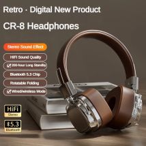 Cuffie montate sulla testa Auricolari Bluetooth wireless con microfono Cuffie con cancellazione del rumore Suoni stereo per giocatori Fone Spedizione gratuita