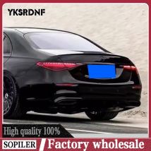Für Mercedes S-Klasse W223 2021 2022 2023 Heckklappe Spoiler W223 Lip Spoiler