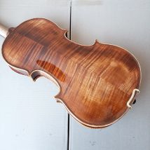 Stradivarius Handgefertigtes Ahorn-Geigenset mit natürlichem Tigermuster, 4/4-Violine, Anfänger, professionelle Musikinstrumente mit Koffer
