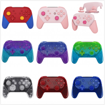 eXtremeRate DIY Replacement Faceplate Backplate Handles Grip Housing Shell for NS Switch Pro Controller Single & Gradient Series