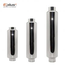 EPLUS Sistemi di Scarico Auto Silenziatore Tubo Centrale Universale Argento Acciaio Inossidabile di Alta Qualità Dimensioni OD 51MM 57MM 63MM 70MM 76MM