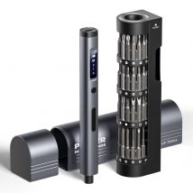 Set di cacciaviti elettrici di precisione 66 in 1 Kit di utensili elettrici Mini punte piccole wireless ricaricabili Riparazione di celle mobili senza fili Nuovo