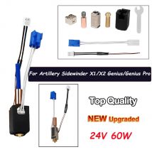 Upgraded Hotend For Artillery Sidewinder X1 X2 Genius Pro Ceramic Heating Block Kit 24V 60W Hot End Pinting Head