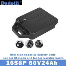 Batería de litio 18650 impermeable para motocicleta eléctrica Harley Citycoco 60V12Ah-24Ah adecuada para batería de scooter eléctrico Citycoco