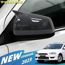 Für Mitsubishi Lancer x 10 ex evo 2012-2016 Seitentür Rückspiegel Abdeckung Kappe Trim Shell Aufkleber Auto Styling Zubehör Teil