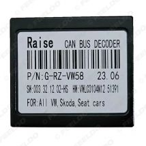 Leewa 1pc auto media player radio canbus box für android volkswagen RZ-VW58