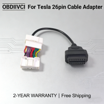 A++ Qualität für Te-sla Diagnose Linie 26pin auf 16pin Adapterkabel für Te-sla Modell 3 Y OBD2 Diagnosewerkzeug Zubehör Adapte