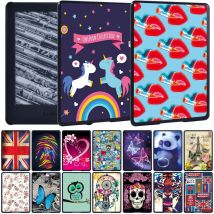Cover for Kindle Paperwhite 1/2/3/4/Kindle 10th 2019/8th Gen 2016 Oldimage Pattern Tablet Plastic Ultrathin Hard Back Shell Case