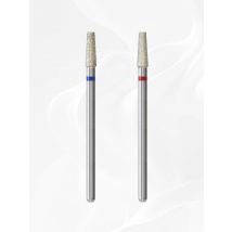HYTOOS Diamond Cuticle Nail Drill Bits 3mm Tapered Russian Nail Bit Professional Safety Under Nail Dead Skin Cleaner Burr Tools