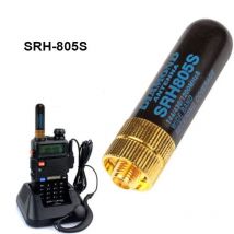 Antenna dual band ad alto guadagno UHF + VHF SRH805S SMA Antenna femmina per TK3107 2107 per Baofeng UV-5R 888S UV-82 Walkie Talkie Radio