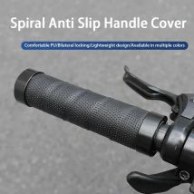 ESLNF 1 Paar PU MTB Griffe für Mountainbike Fixed Gear Lock-on Grip Anti-Rutsch-Lenker stoßfeste Gummi Fahrradgriffe Teile