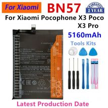 Batteria nuovissima BN57 5160mAh per Xiaomi Pocophone X3 Poco /X3 Pro batterie di ricambio per telefono + strumenti