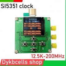 2,5 K-200 MHz SI5351A Quadratische Takt Signal Generator Modul STM32 TFT LCD Hochfrequenz Generator Für Oszilloskop