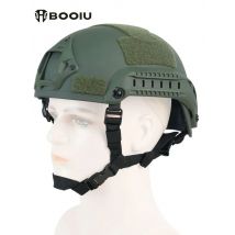 BOOIU Tactical Helmet MICH 2001 High Cut MH Tactical ABS Helmet Outdoor CS Hunting Riding Protect Equipment Airsoft Helmet