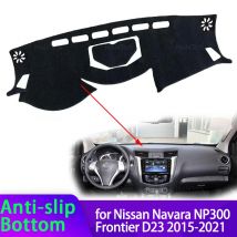 Für Nissan Navara NP300 Frontier D23 2015-2020 Hohe Qualität Dashboard Matte Dashmat Abdeckung Pad Sonnenschirm Teppich Zubehör