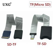 Lettore adattatore cavo di prolunga flessibile per scheda TF SD maschio a scheda Micro SD femmina per GPS per auto DASH CAM COMPUTER CAM telefono cellulare