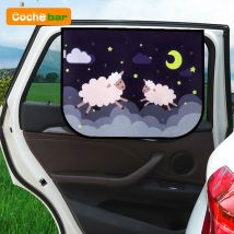 Copertura universale per parasole per auto Protezione UV Tenda per finestra laterale Copertura parasole per bambini piccoli Accessori per auto simpatico cartone animato Styling