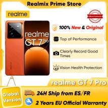 Realme GT 7 Pro Smartphone 5G versión Global Snapdragon 8 Elite 6,78 ''120Hz pantalla OLED ecológica 120W SUPERVOOC 50MP cámara NFC GPS