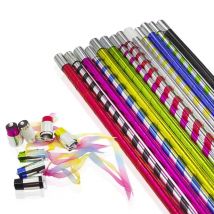 10 stücke Lange Erscheinen Cane Kunststoff Bühne Stick Magie Cane Close Up Zaubertricks 70 cm Professionelle Zauberer Bühne Straße illusion