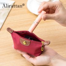 2026 Mini Portafoglio Zero Squisito Leggero e alla Moda, Borsa a Sacchetto Portatile in Tessuto di Nylon per Rossetto e Auricolari