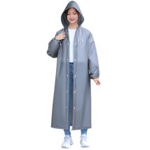 Impermeabili lunghi per adulti EVA Cappotto antipioggia impermeabile impermeabile Uomo Donna Viaggio con cappuccio Fascio Porta Poncho antipioggia per la pesca in campeggio