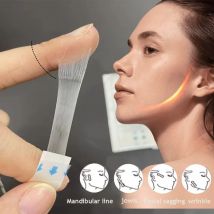 4/80Pcs/10 Blatt V Lift Gesicht Aufkleber Unsichtbare Make-Up Klebstoff Lift Gesicht Band Schlank Patch Atmungsaktive Aufkleber heben Straffen Kinn
