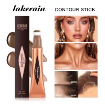 Evidenziatore contorno liquido Stick Primer illuminante opaco Evidenziatore Ombra per naso Silhouette Piccolo V Viso Blush Evidenzia
