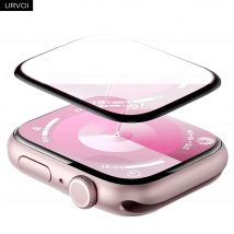 URVOI Vollfolie für Apple Watch Ultra 2, Displayschutzfolie, Serie 10, 9, 8, 7, 6 SE, gebogen, weich, klar, TPU, 3D, für iWatch-Linse 42, 46 mm