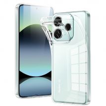 Custodia morbida in silicone ultra sottile per Xiaomi Redmi Note 14 14S 13 12 Pro Plus Pro + 12S 4g 5g Cover posteriore Custodia trasparente Coque