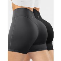 Summer Women's High-Waist Breathable Yoga Shorts High Elastic Running Tights Leggings Cycling Workout Gym Sports Shorts