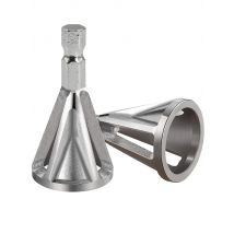 1pc Chamfering Tool, Chuck Drill Tool, Metal Deburring External Chamfering Tool, Grinding Angle Trimming, Suitable For Various A