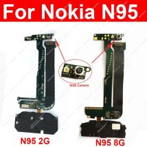 LCD-Bildschirm-Flexkabel für Nokia N95 N96 2 GB 8 GB Tastatur PCB flach mit Frontkamera LCD-Flex-Band-Anschluss Ersatzteile
