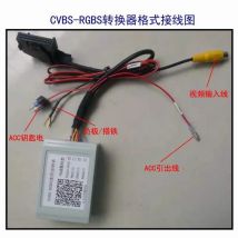 Cvbs zu rgbs av zu rgb konverter schnitts telle adapter auto kamera für volkswagen vw rcd510 rns315 rns510 rns810 RNS-E fabrik radio