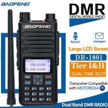 Baofeng DR-1801 Dual Band a lungo raggio DMR Walkie Talkie digitale/analogico Tier 1 e 2 tier II