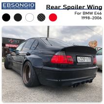 Alerón trasero de pico de pato, extensión de tapa, para BMW 3 E46 Coupe Sedan CSL, 1998-2006