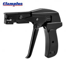 SJ-800A Fascette per cavi in lega di alluminio Pistola da 1,8-6,5 mm Ampia gamma, Strumento per fascette con cerniera a cricchetto per cinghie in nylon, Pinza per legare cavi per utensili manuali