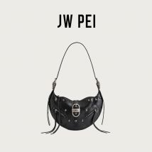JW PEI Damenhandtasche, Nischenmarken-Design, Halbmond-Tasche, einfarbig, hochwertige, multifunktionale, exquisite Design-ästhetische Tasche