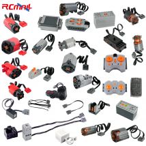 MOC Building Blocks Simulation Spray Nebulizer Exhaust Parts Train Track Motor IR Controller Receiver Mould King series Motor