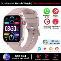 Neue EKG + PPG Smartwatch FrauenBlut sauerstoff Harnsäure AI Diagnose blutdruck Weibliche Menstruations Gesundheit Tracker Für BluetoothCal