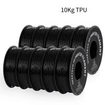 GEEETECH 10Kg TPU 3D materiale del filamento della stampante 1kg 2.2lbs/Spool 1.75mm imballaggio sottovuoto in plastica durezza Shore Non tossica 95A