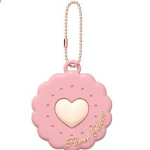 Flowerknows The Sweetie Bear MINI Monochrome Powder Blusher Knitting Bear Mini Eye Shadow Pendant Blush Keychain Flower Knows