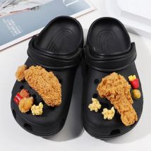 Neue Simulation Serie Nette Schuhe Dekorative Accessoires DIY Loch Schuhe Charms Abnehmbare Schuh Schnallen Urlaub Geschenke
